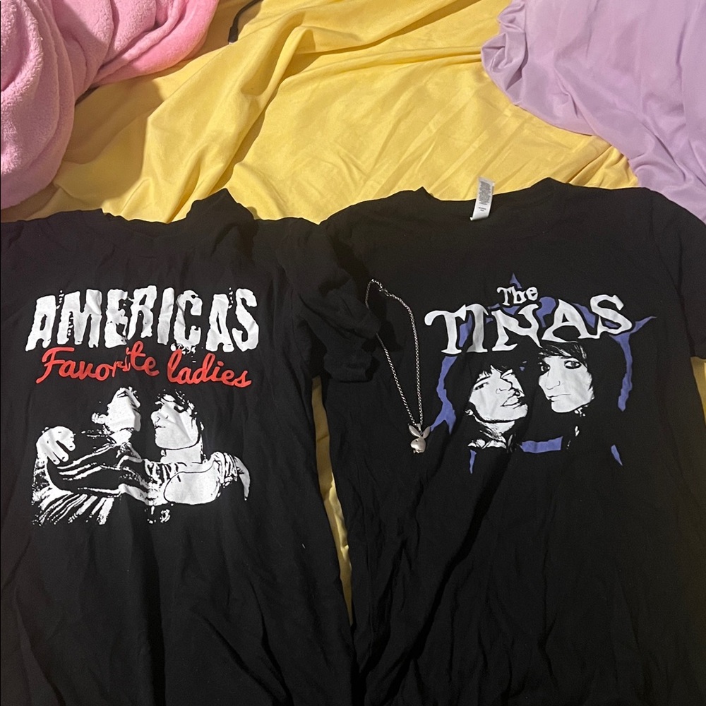 Jake Webber/Johnnie Guilbert t shirts w PB chain
